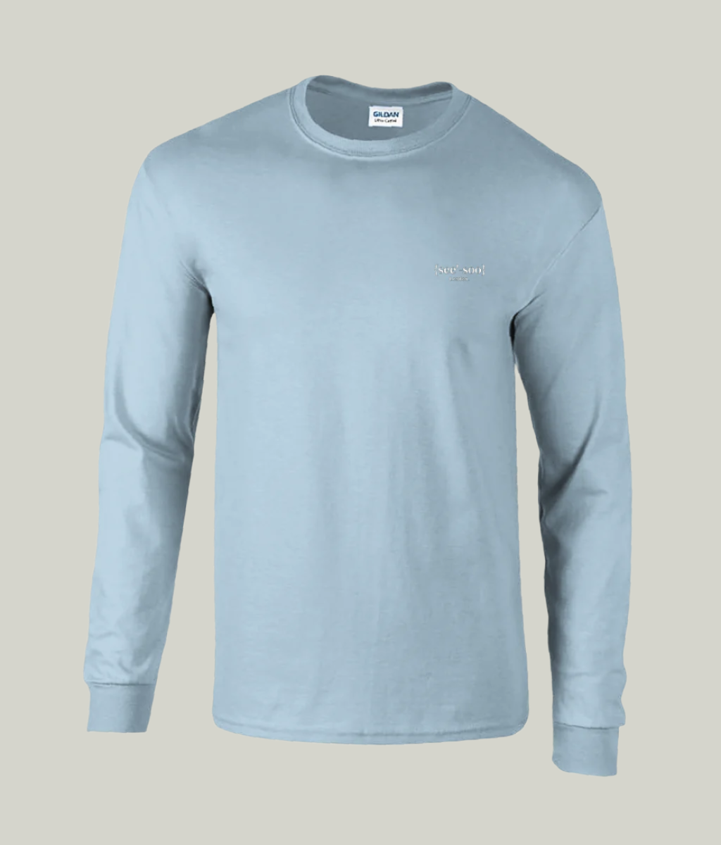 See’-Soo Men's “Soho” 100% Cotton Long Sleeve T-Shirt, Various