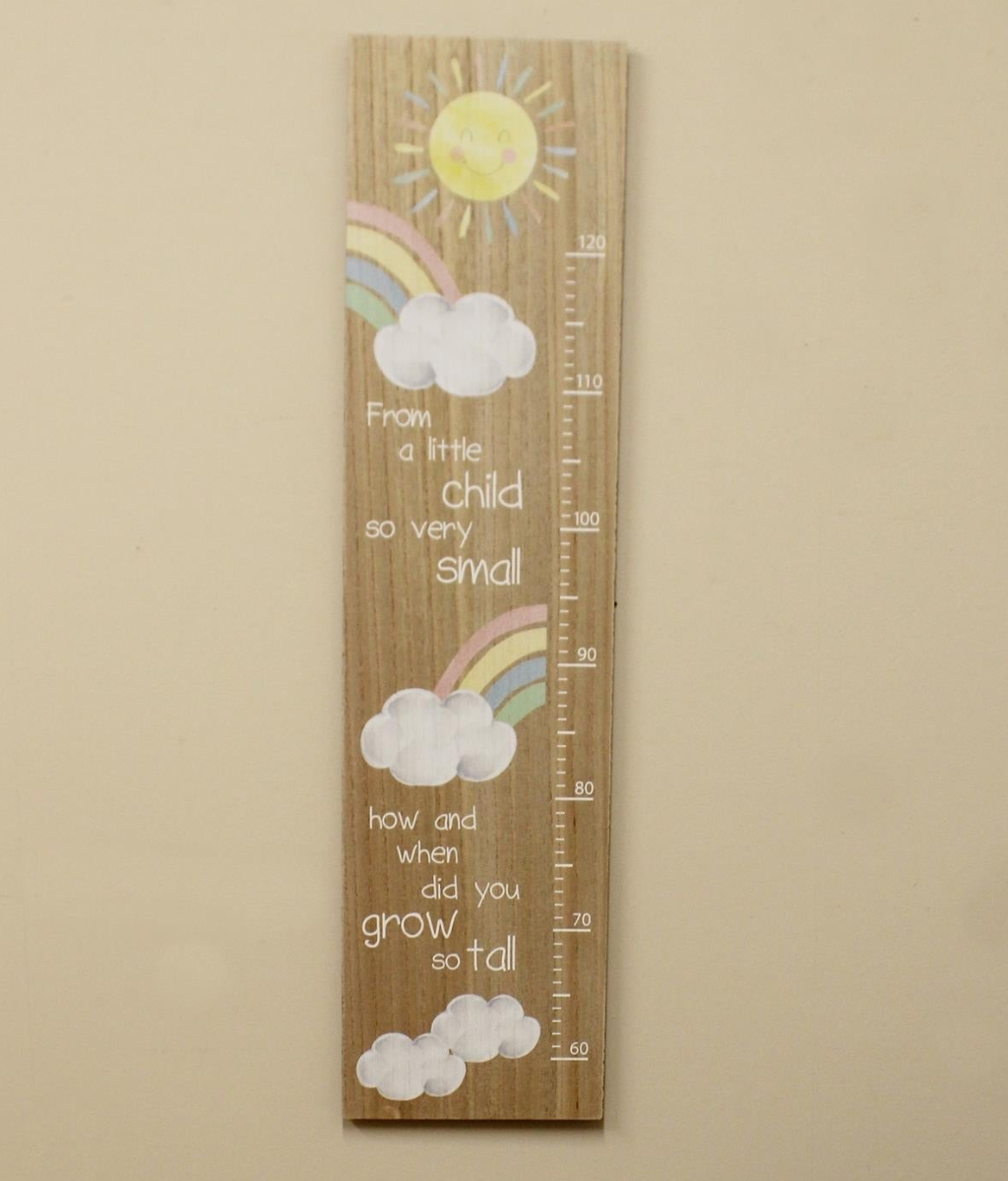 Rainbow Height Chart-1