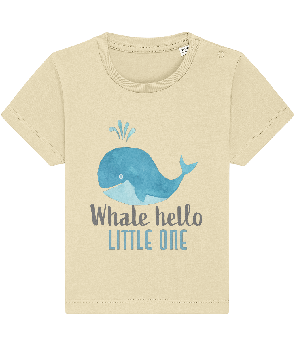 See’-Soo Baby “Whale” 100% Organic Cotton T-Shirt, Various