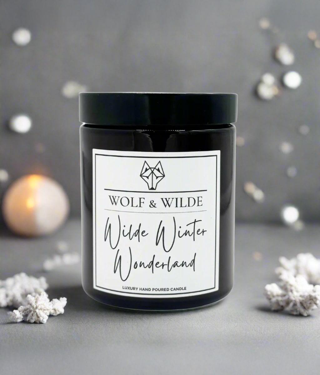 Wolf & Wilde Luxury Handmade Aromatherapy Christmas Candle, Winter Wonderland