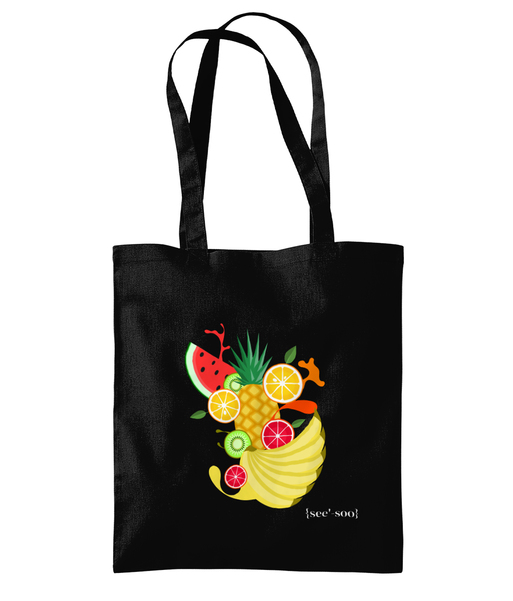 See'-soo "Grocery" 100% Cotton Tote