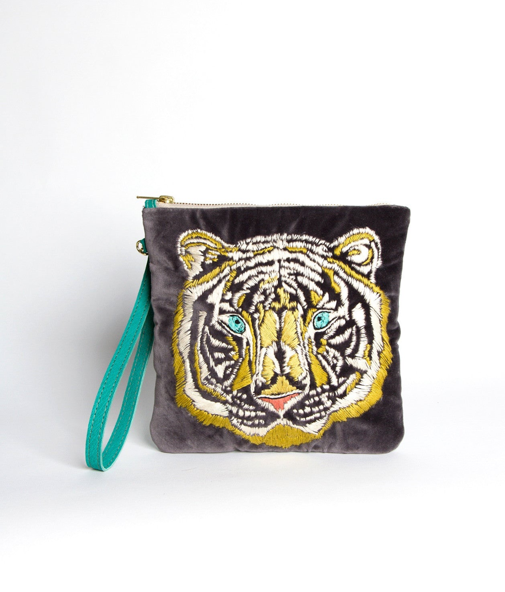 Tiger Clutch Bag