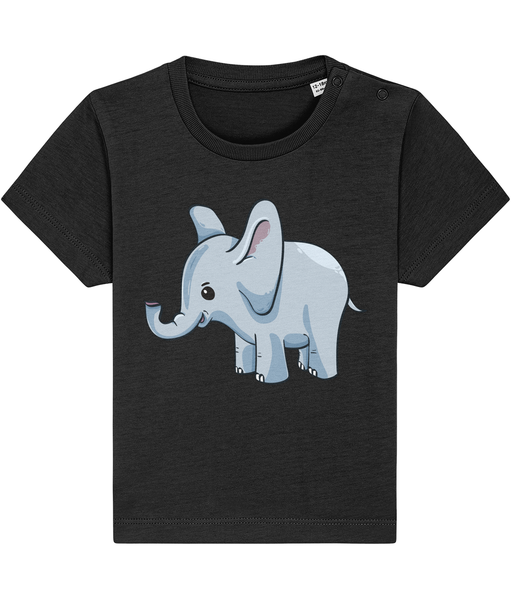 See'-soo Baby "Elephant" 100% Organic Cotton T-Shirt