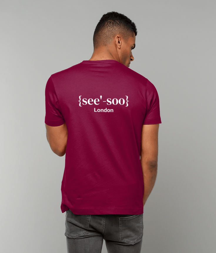 See'-soo "Urban" 100% Cotton T-shirt, Dark