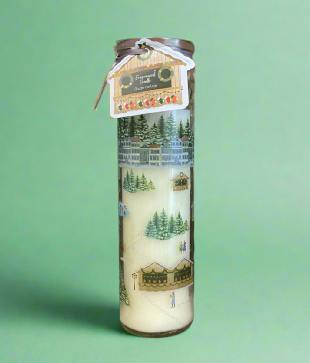 Seasonal Christmas Market Tube Candle, Citrus