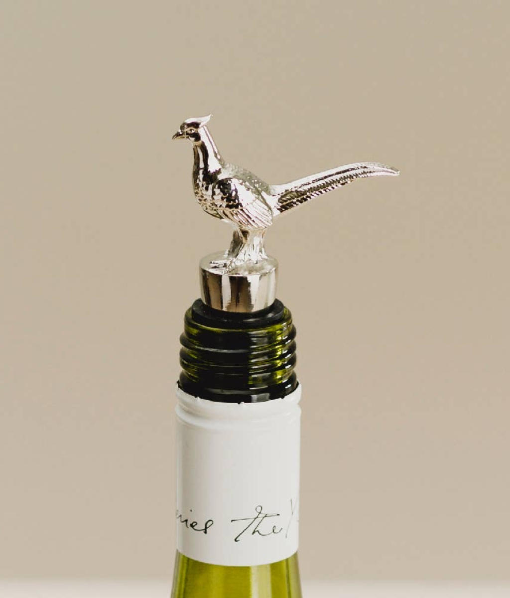 Pheasant Wine Bottle Stopper-1