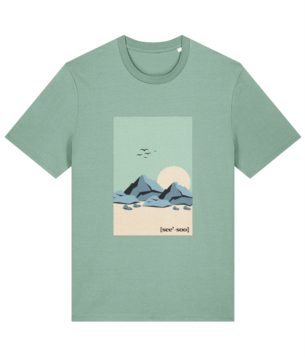 See'-soo "Dare to" 100% Organic Cotton T-shirt, Adventure