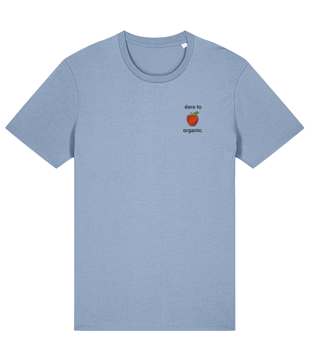 See'-soo "Dare to" 100% Organic Cotton T-shirt, Apple