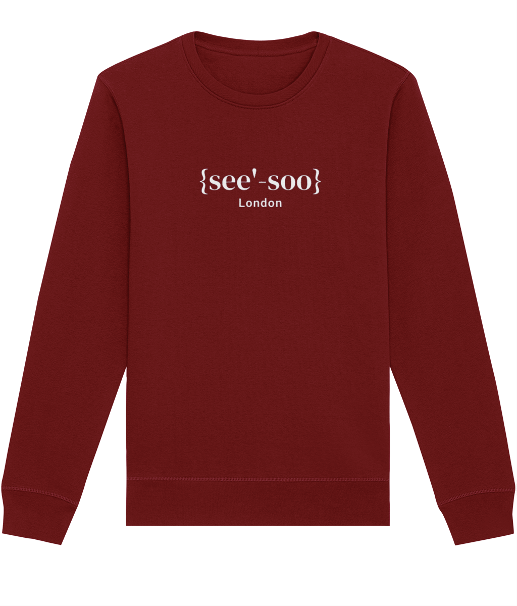 See'-soo "Tide" Organic Cotton Sweatshirt