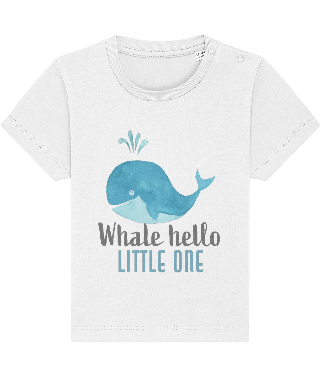 See’-Soo Baby “Whale” 100% Organic Cotton T-Shirt, Various