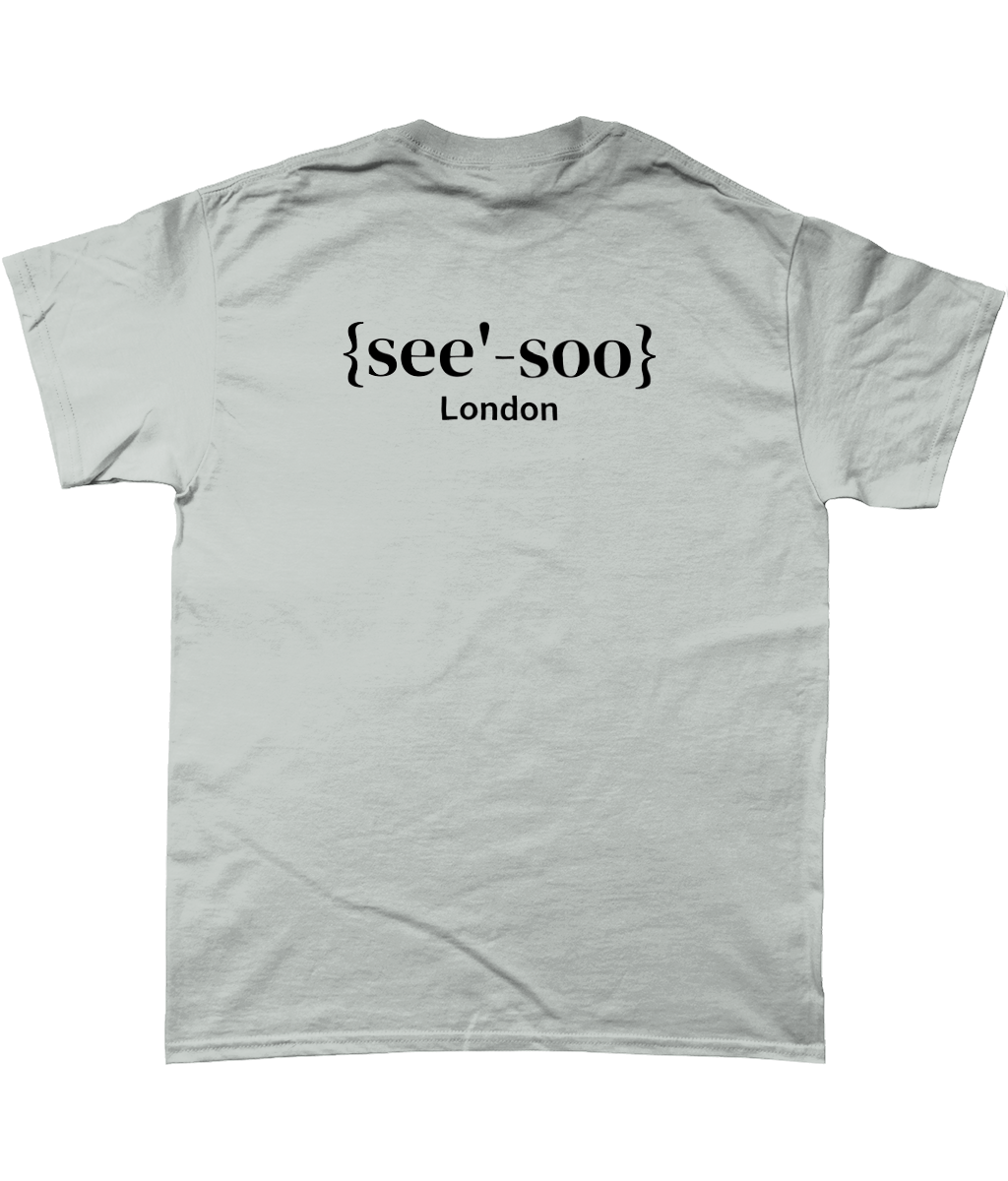 See'-soo "Urban" 100% Cotton T-shirt, Light