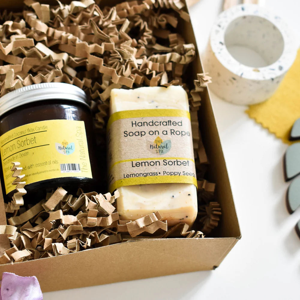 The Natural Spa At Home Natural Spa Set, Lemon Sorbet