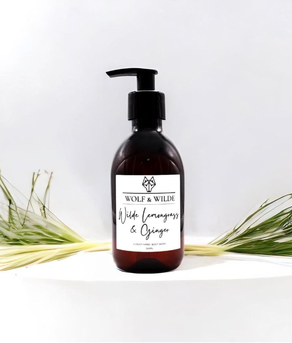 Wilde Lemongrass & Ginger Luxury 2 In 1 Liquid Soap - Hand & Body 250ML-0