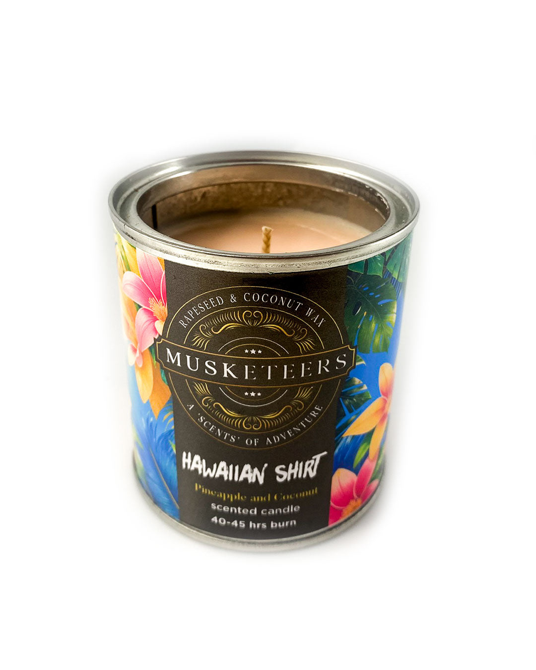 Hawaiian Shirt - Pineapple & Coconut Candle (Wholesale)-1