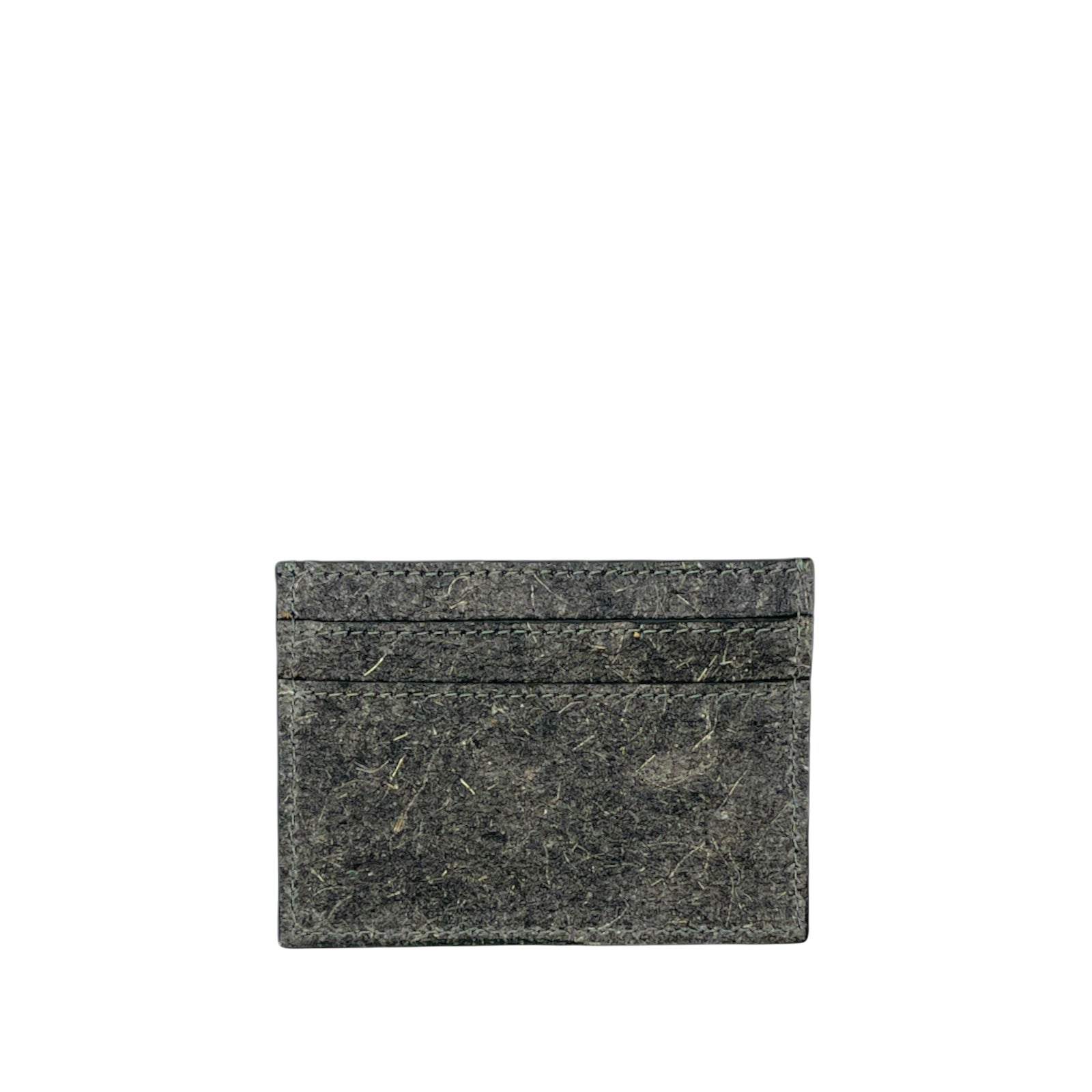 Kochi | Coconut Leather Card Holder - Dark Grey-1