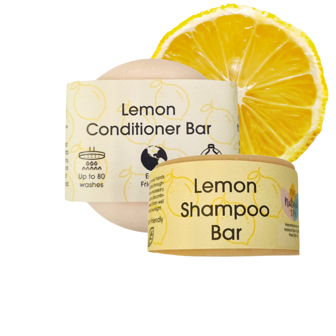 Lemon Shampoo and Conditioner Bar set-0