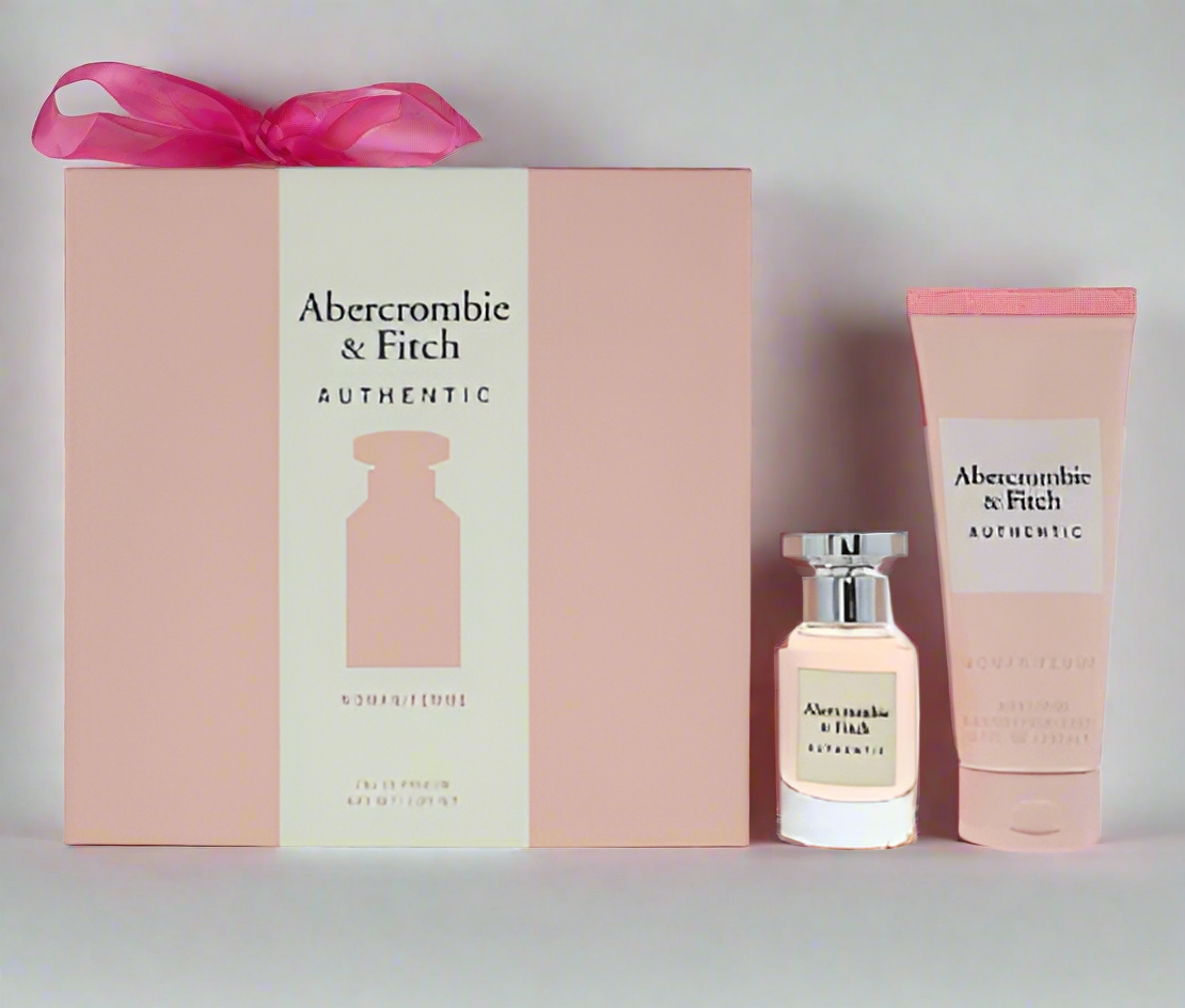 Abercrombie & Fitch Authentic Woman Gift Set 50ml EDP + 200ml Body Lotion-0