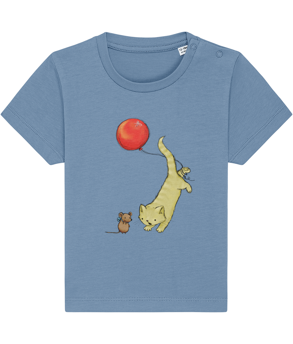 See'-soo Baby "Cat" 100% Organic Cotton T-Shirt