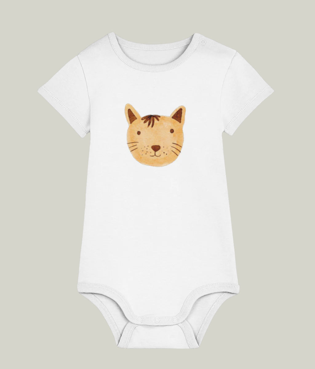 See’-Soo Baby “Lion Cub” 100% Organic Cotton Bodysuit, Various