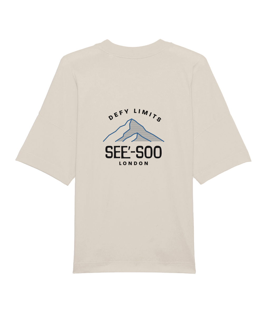 See’-Soo “Limit” 100% Organic Cotton T-Shirt, Natural, Men’s