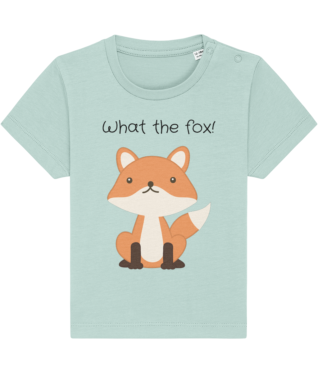 See'-soo Baby "What the Fox" 100% Organic Cotton T-Shirt