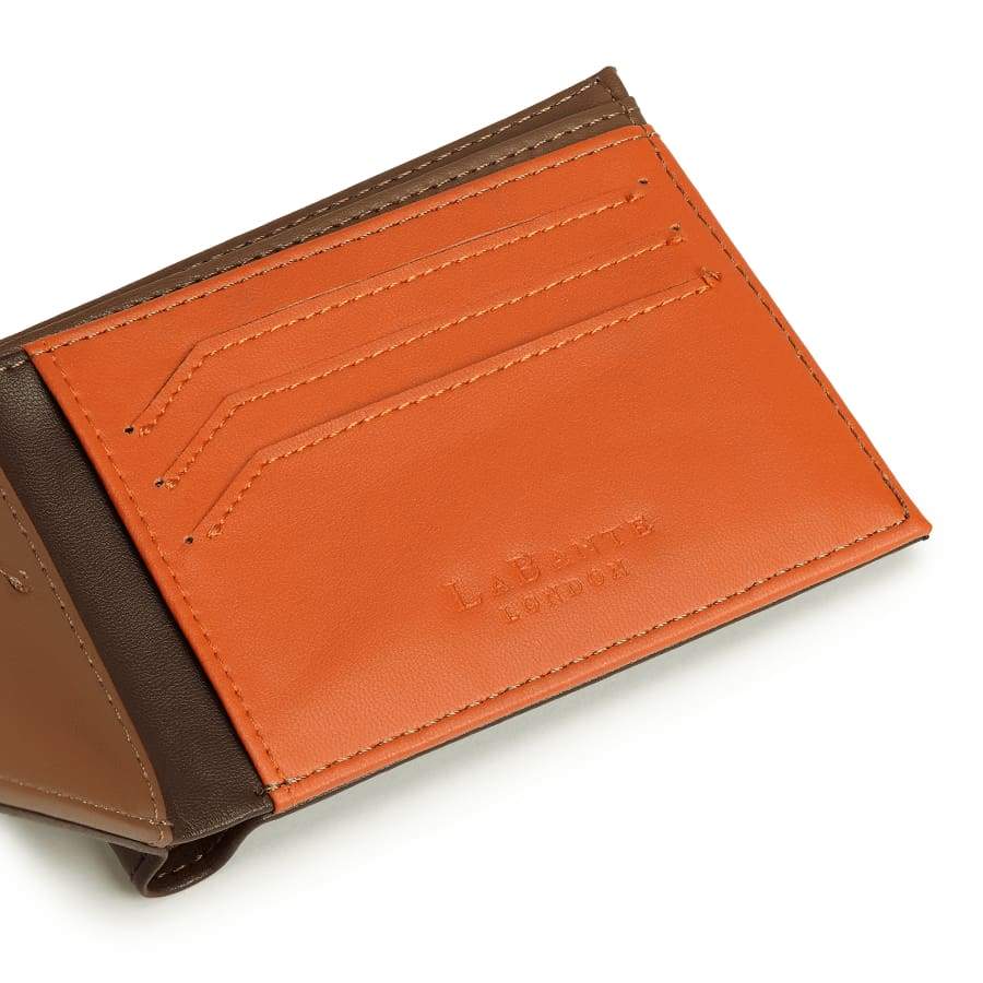 Brave Dark Brown Vegan Bifold Wallet-4