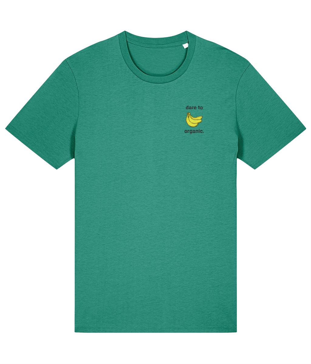 See'-soo "Dare to" 100% Organic Cotton T-shirt, Banana