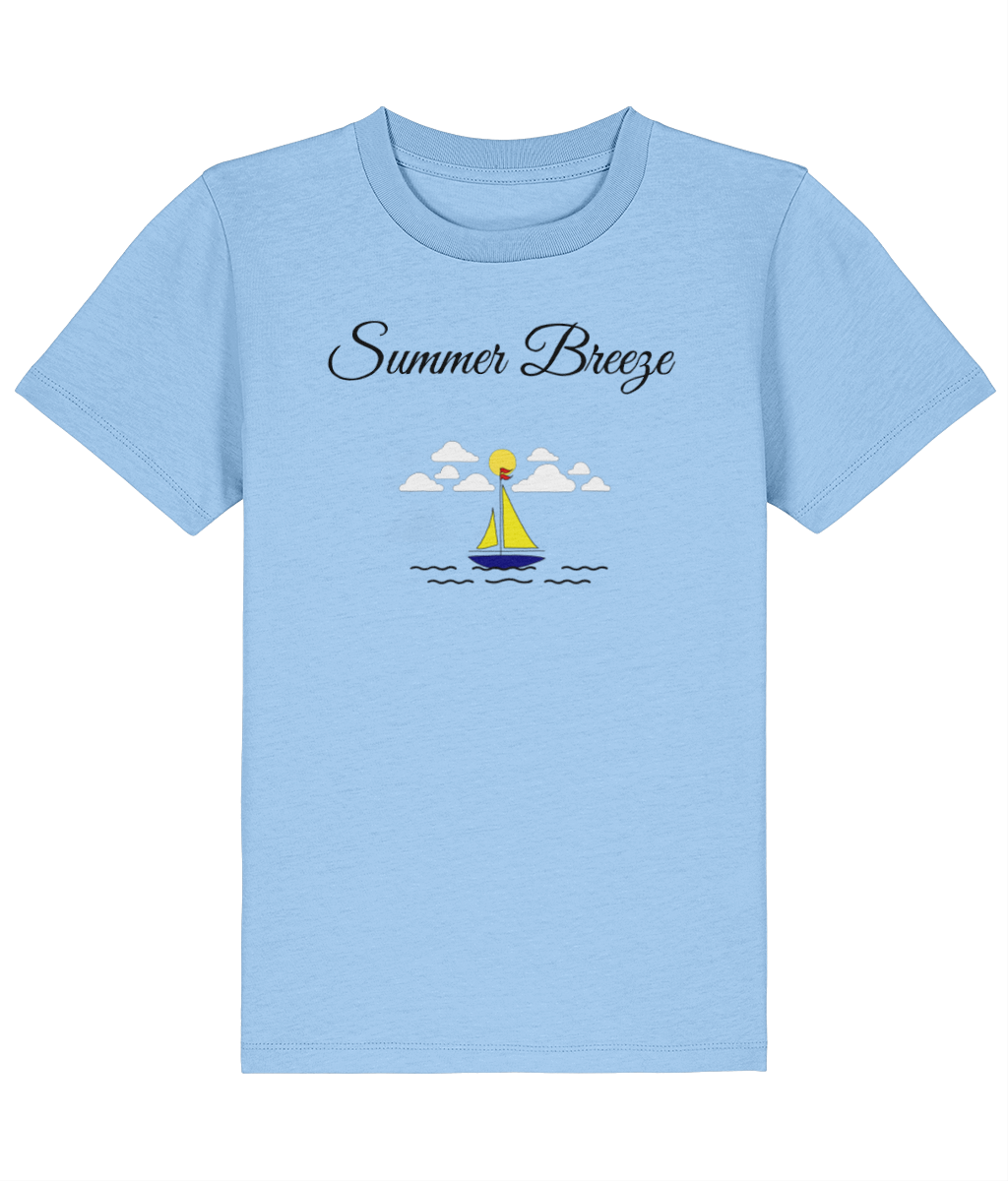 See'-soo Kids "Sailboat" 100% Organic Cotton T-Shirt