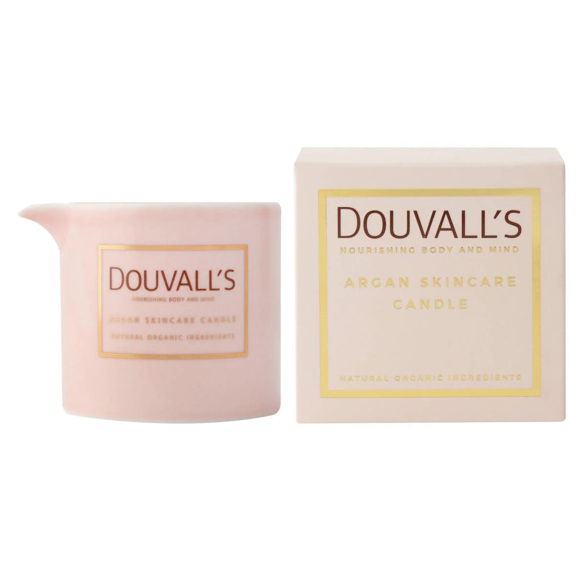 Douvall's Argan Massage Candle, Orangery Orchard, 180g