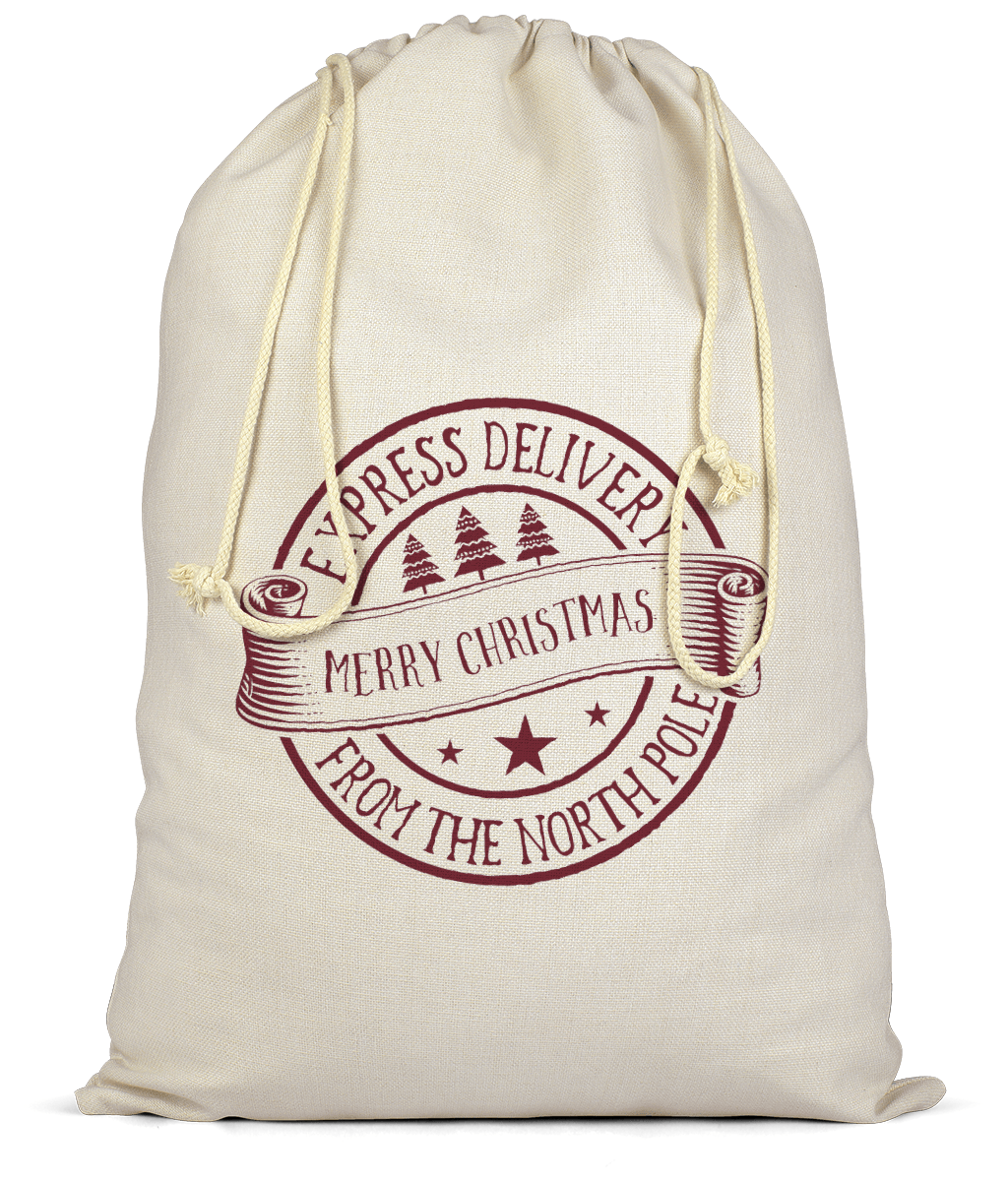 See’-Soo Premium 100% Cotton Christmas Sack