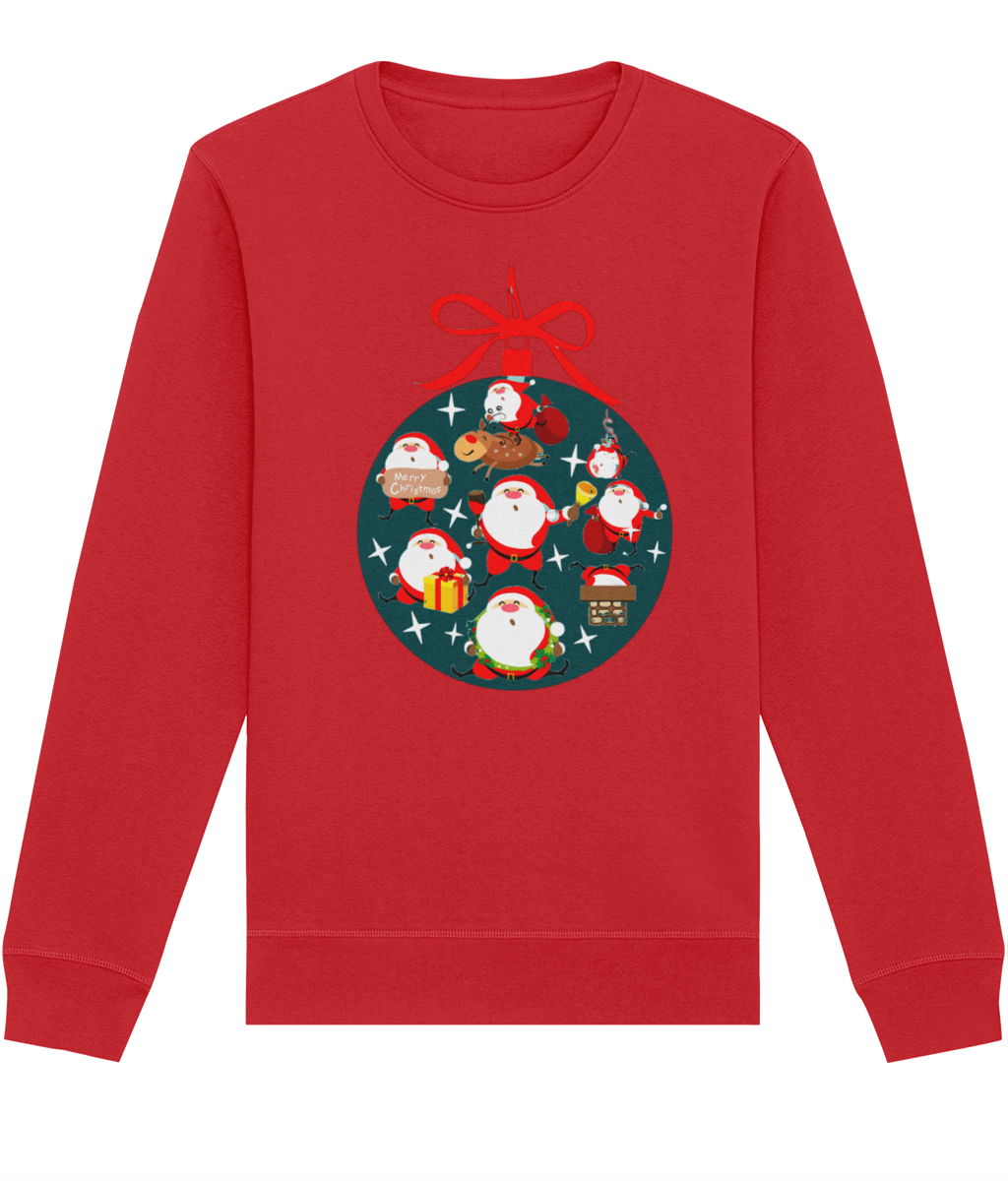 See’-Soo “Christmas Bauble” EcoBlend Sweatshirt, Unisex