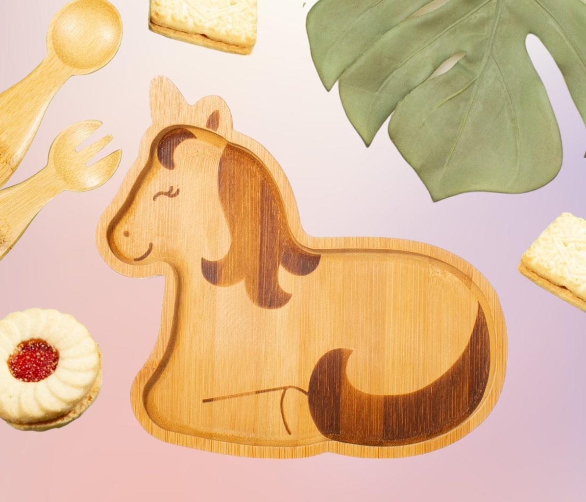 Bamboo Unicorn Plate-1