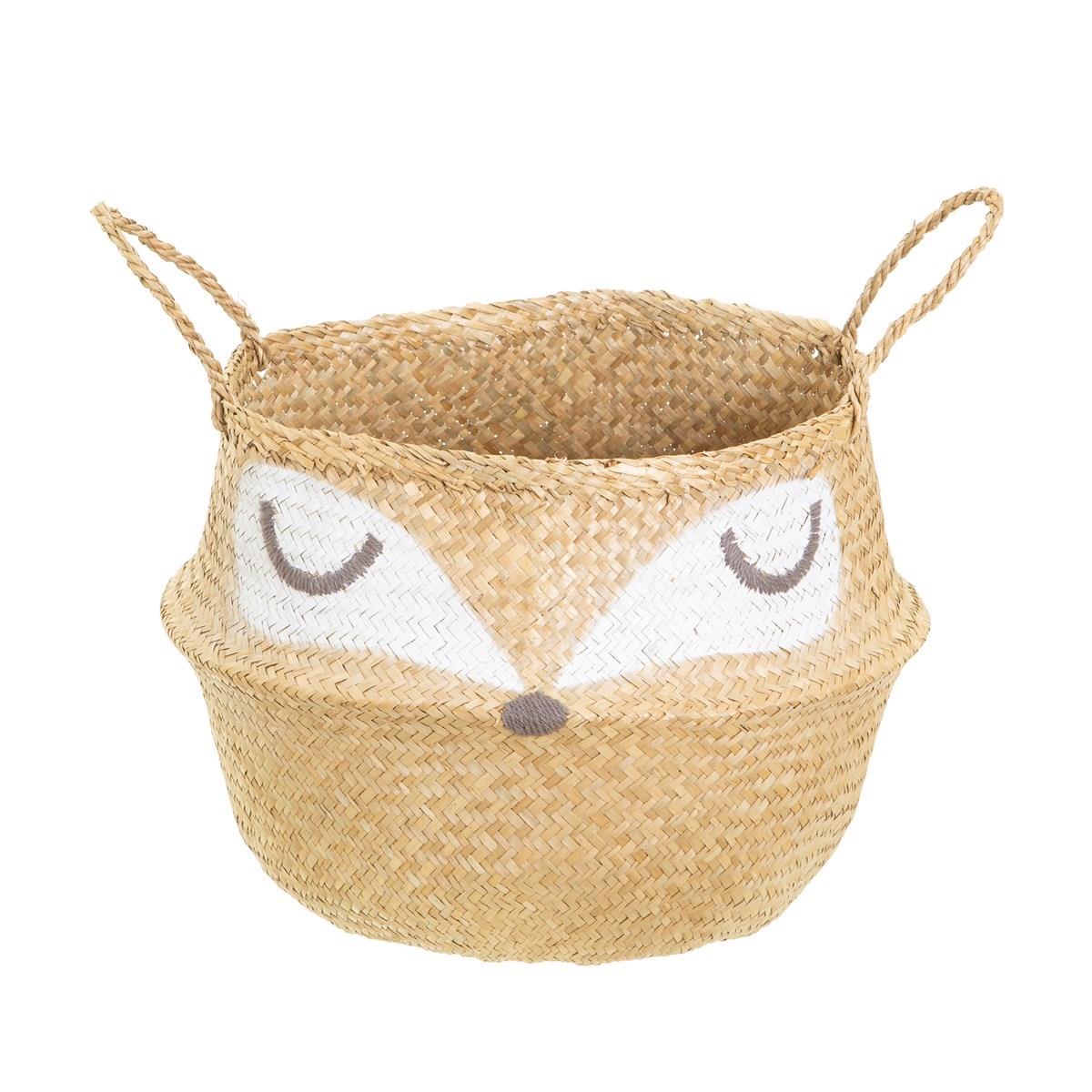 Woodland Fox Basket-0