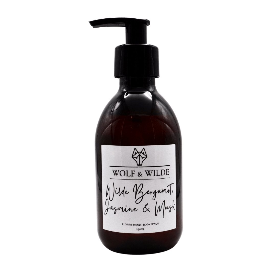 Wilde Bergamot, Jasmine & Musk Luxury 2 In 1 Liquid Soap - Hand & Body 250ML-1