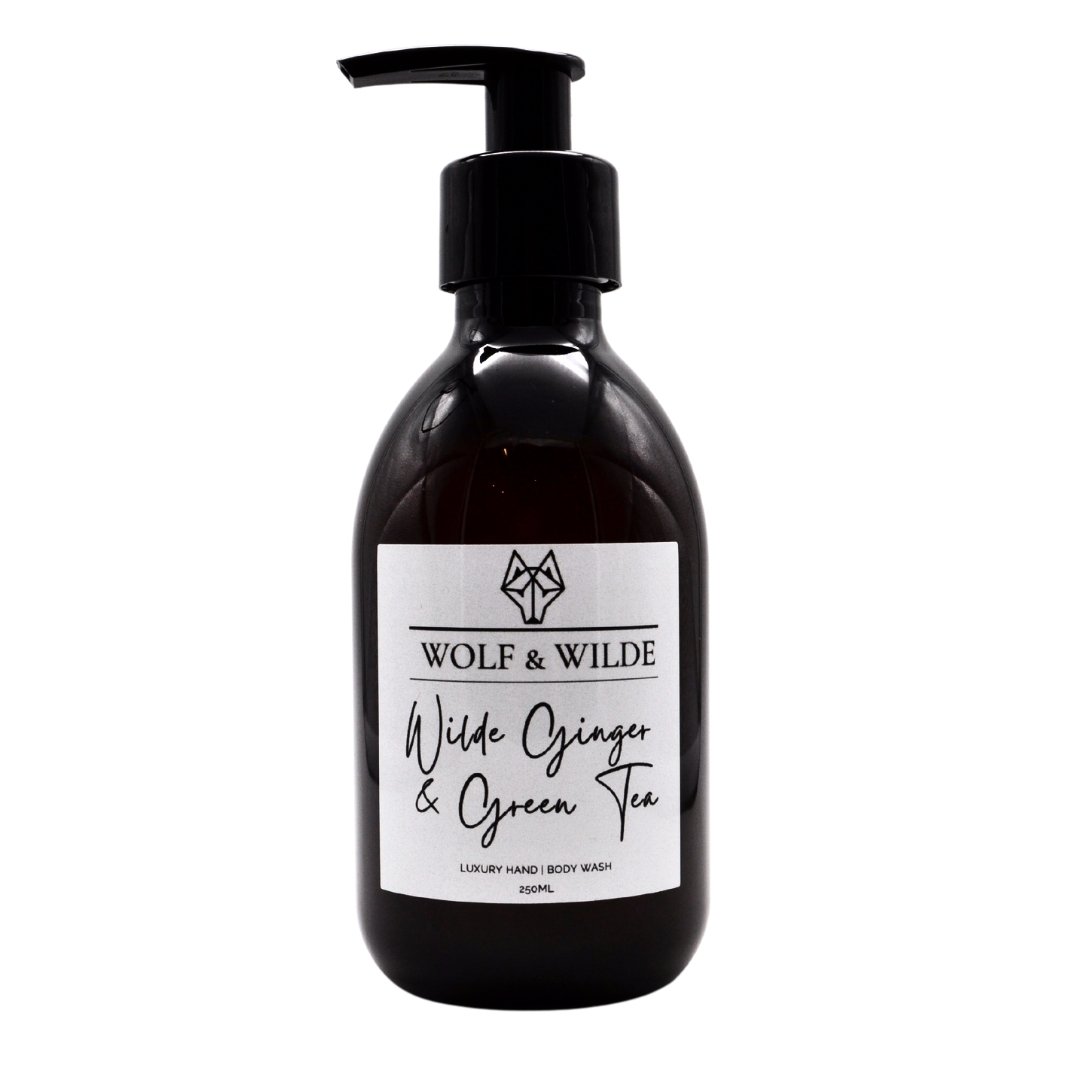 Wilde Ginger & Green Tea Luxury 2 In 1 Liquid Soap - Hand & Body 250ML-1