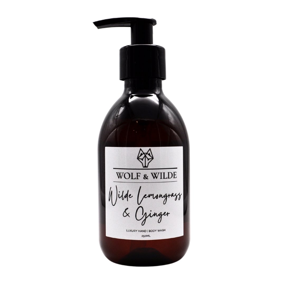 Wilde Lemongrass & Ginger Luxury 2 In 1 Liquid Soap - Hand & Body 250ML-1