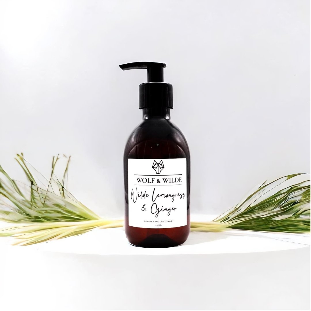 Wilde Lemongrass & Ginger Luxury 2 In 1 Liquid Soap - Hand & Body 250ML-0