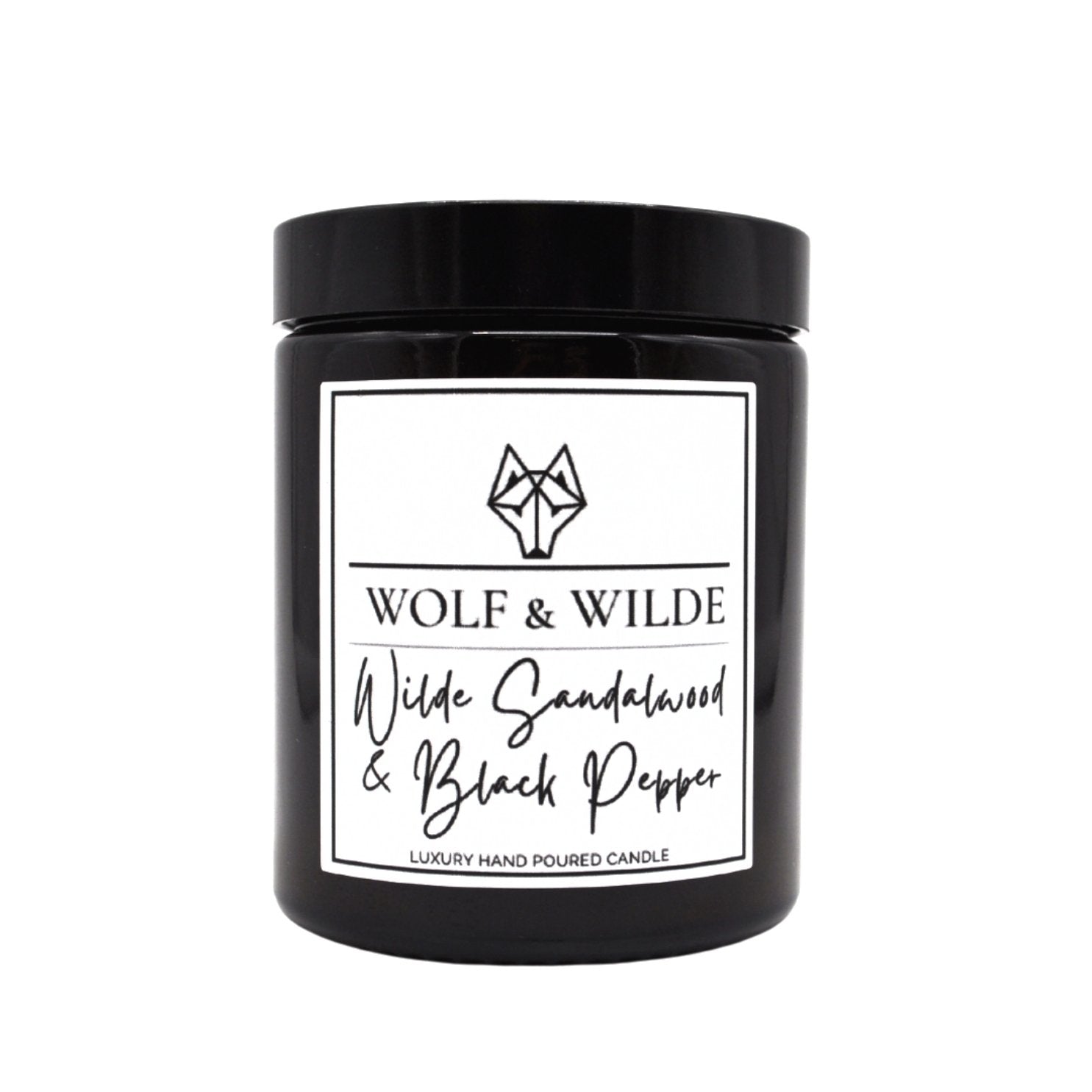 Wilde Sandalwood & Black Pepper Luxury Aromatherapy Scented Candle-1