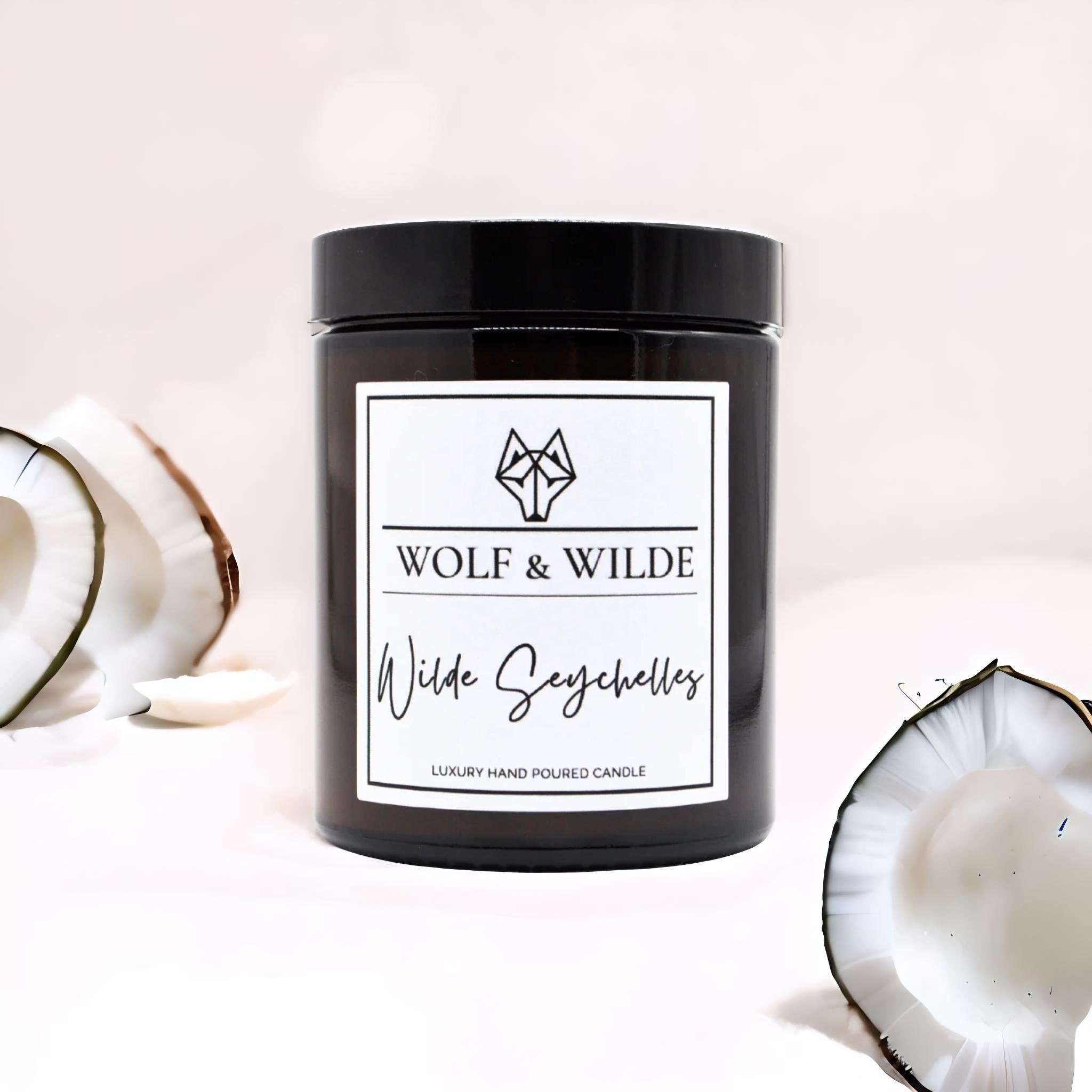 Wilde Seychelles Luxury Aromatherapy Scented Candle-0